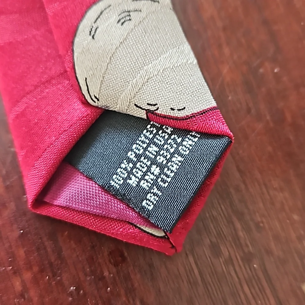 Vintage Balacine Hot Cakes Gary Patterson Golf Humor Tie Made in USA